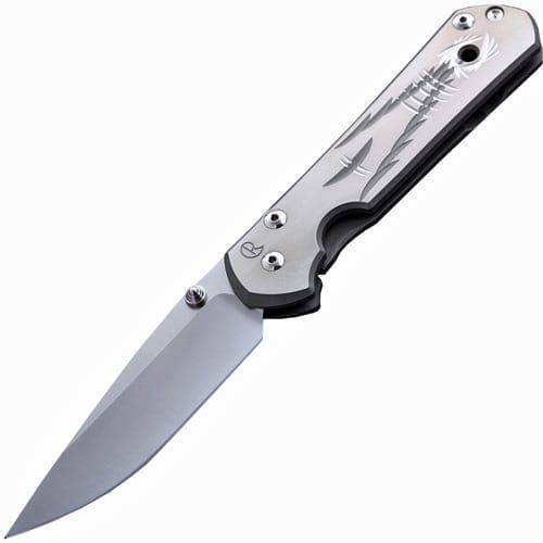 Складной нож Chris Reeve Large Sebenza 21 Reverse Silver Contrast Складной нож Chris Reeve Large Sebenza 21 Reverse Silver Contrast