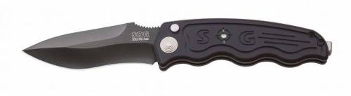 5891 SOG -TAC Tactical Drop Point Black Tini