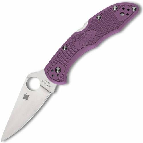 5891 Spyderco Delica 4 Flat Ground - 11FPPR фото 11