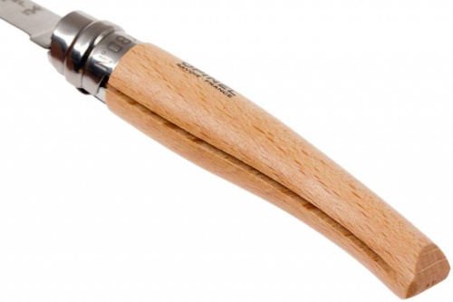 504 Opinel №8 VRI Folding Slim Beechwood фото 11