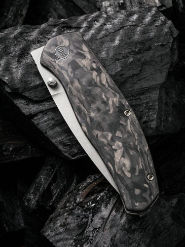 Складной нож WE Knife Esprit Marble Carbon фото 7