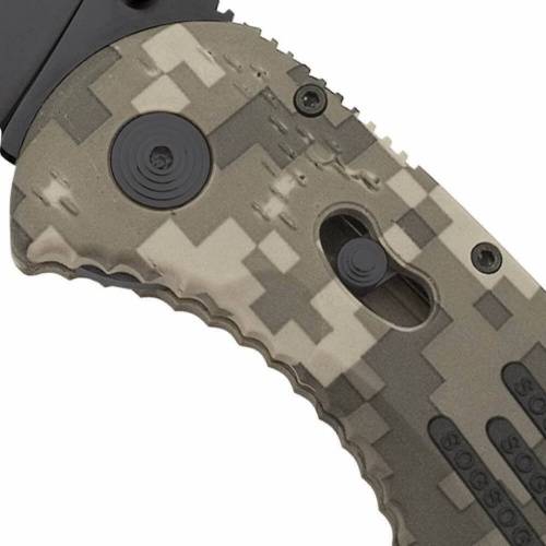 3810 SOG с фиксатором Aegis Digi Camo 8.9 см. - AE06 фото 16