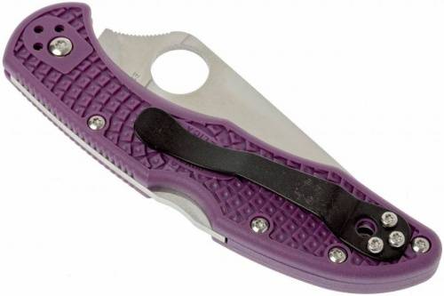 5891 Spyderco Delica 4 Flat Ground - 11FPPR фото 9