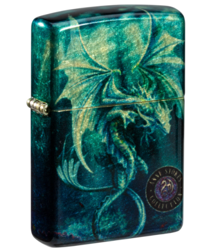 Зажигалка ZIPPO Anne Stokes с покрытием 540 Tumbled Brass Зажигалка ZIPPO Anne Stokes с покрытием 540 Tumbled Brass