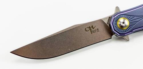 5891 ch outdoor knife CH3505 Blue сталь S35VN фото 9