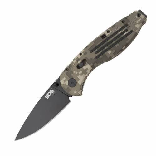 3810 SOG с фиксатором Aegis Digi Camo 8.9 см. - AE06 фото 18