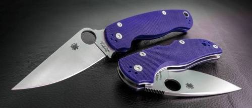 5891 Spyderco Para Military 2 Dark Blue - 81GPDBL2 фото 5