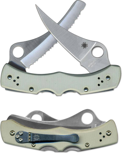 Складной нож Spyderco Dyad® - 44GP&SGY фото 5 Складной нож Spyderco Dyad® - 44GP&SGY фото 5