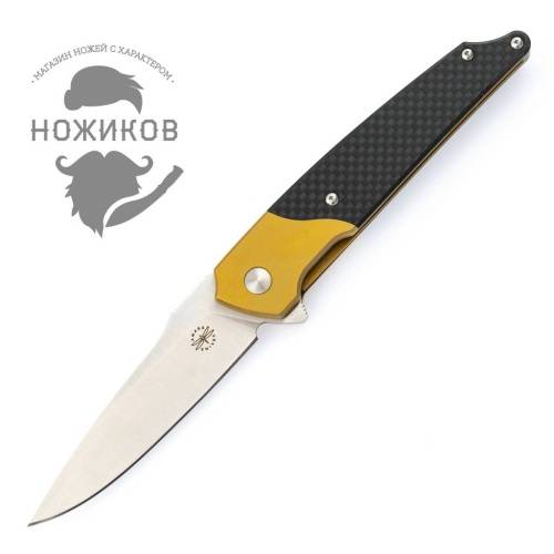 5891 Amare Knives Pocket Peak Gold фото 3