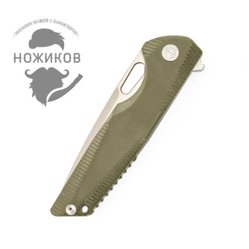 5891 Rike knife RK802G Green фото 8