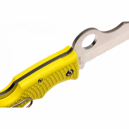 Складной нож Spyderco Rescue Assist™ Salt Yellow - 79PSYL фото 13 Складной нож Spyderco Rescue Assist™ Salt Yellow - 79PSYL фото 13