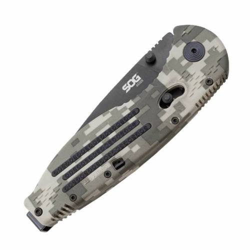 3810 SOG с фиксатором Aegis Digi Camo 8.9 см. - AE06 фото 14