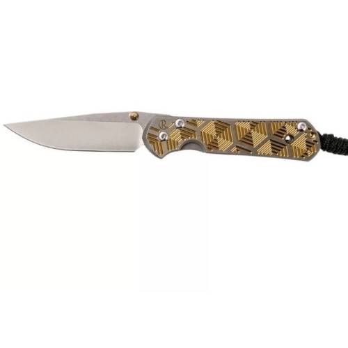 5891 Chris Reeve Large Sebenza 21 Gold фото 7