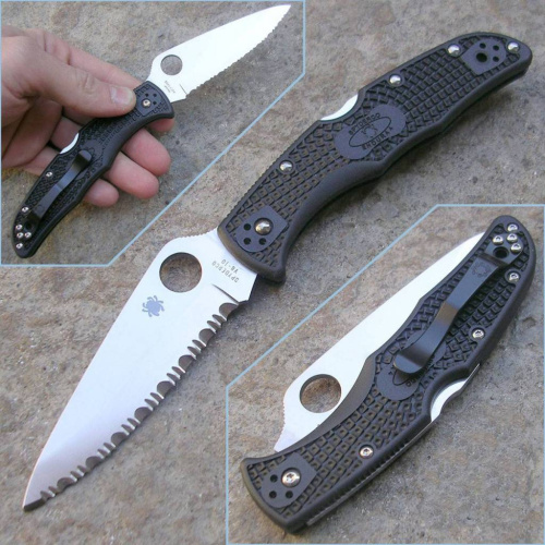Складной нож Spyderco Endura 4 - C10SBK фото 7