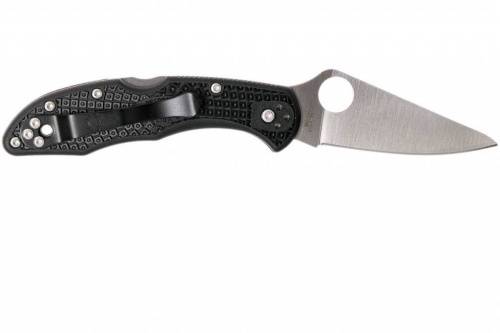 5891 Spyderco Delica 4 Flat Ground - 11FPBK фото 15