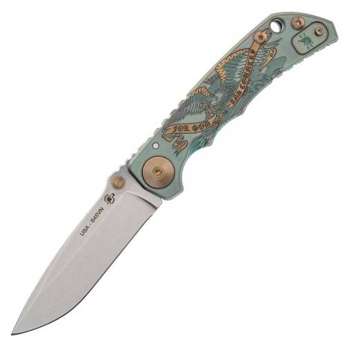 5891 Spartan Blades Harsey Folder God & Country