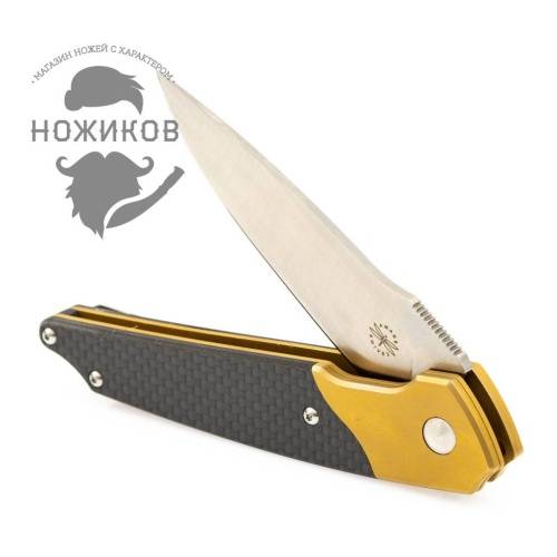 5891 Amare Knives Pocket Peak Gold фото 9